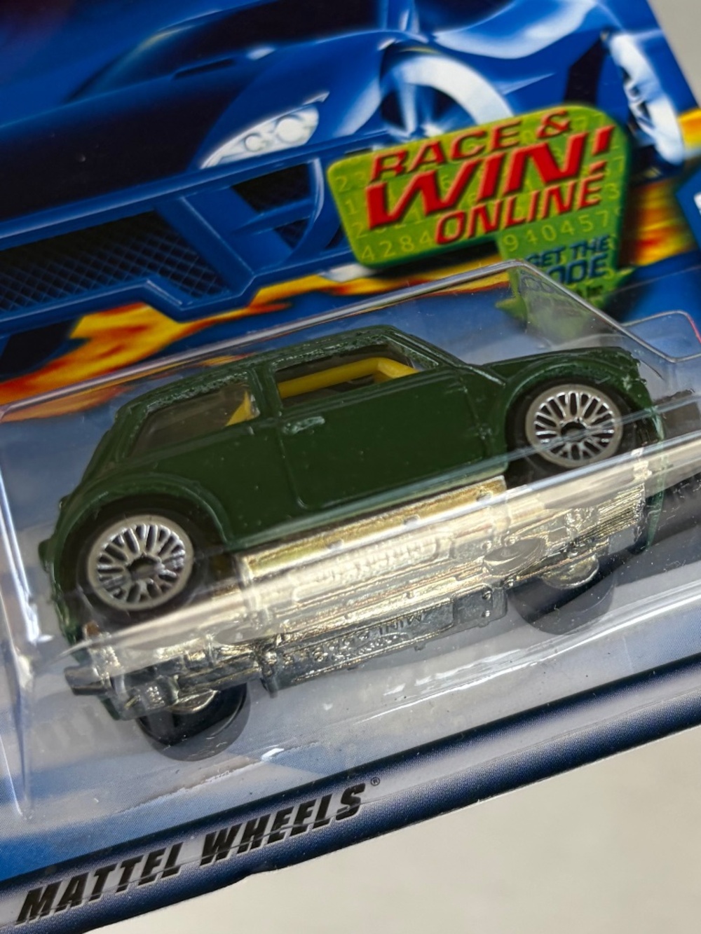 Hot Wheels Mini Cooper #200 (2002) – New Sealed on Card